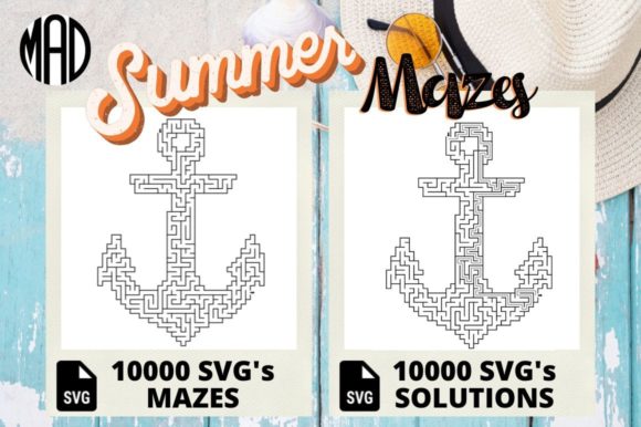 Download ANCHOR SHAPED MAZES - KDP SUMMER - Kdp summer Collection
